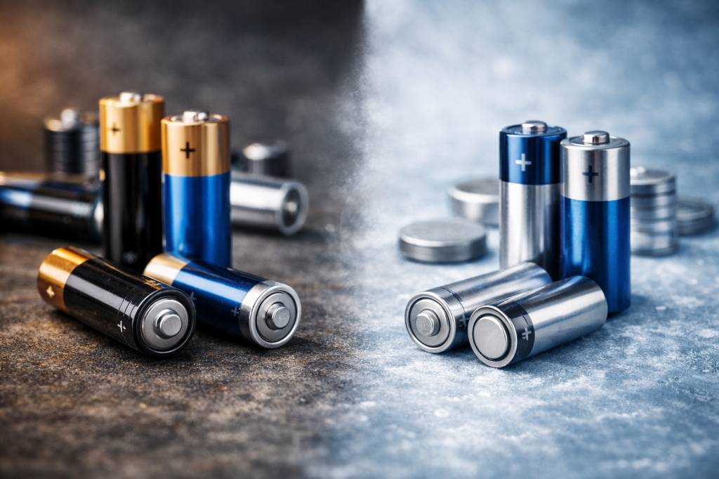 Piles alcalines vs. piles au lithium : quelle différence pour la performance et la durée de vie ?