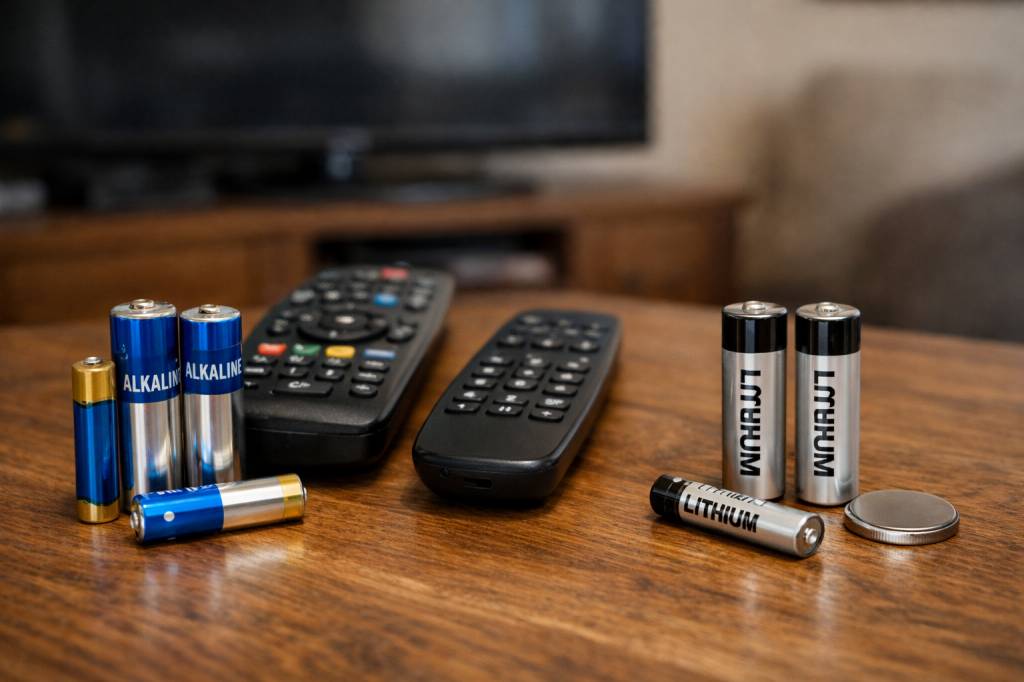 Piles au lithium vs. piles alcalines pour télécommandes : le meilleur choix selon vos besoins et votre budget