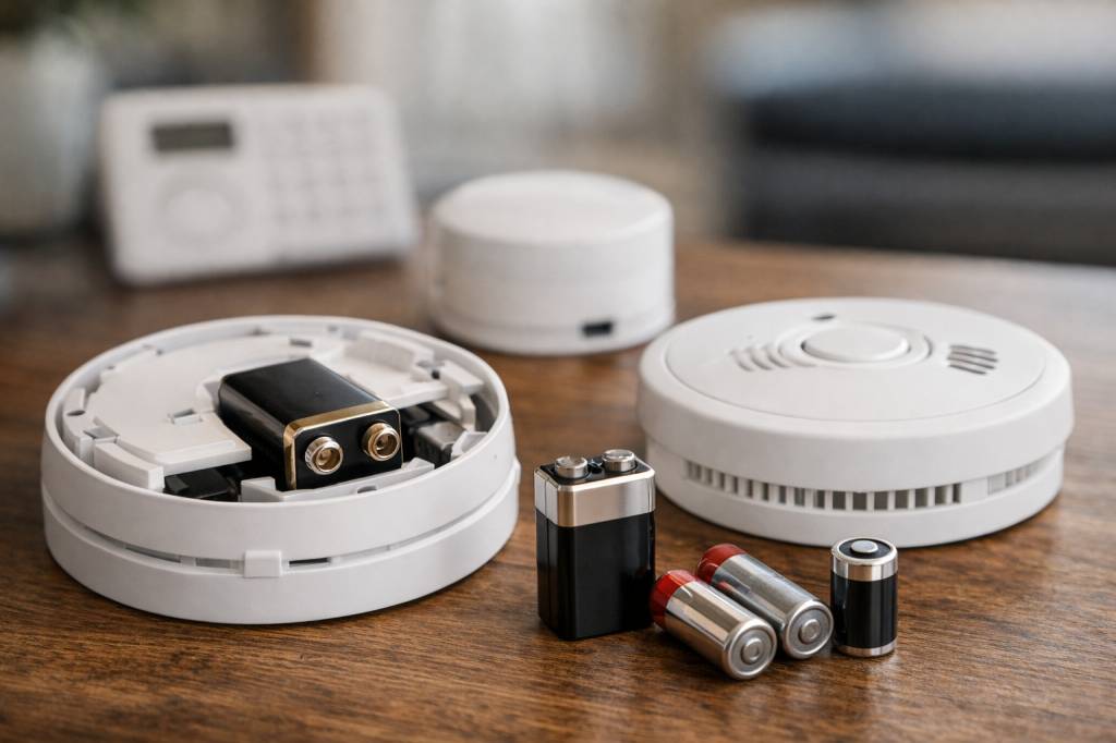 Piles pour détecteurs de fumée et alarmes : quelles références choisir pour une sécurité fiable et durable