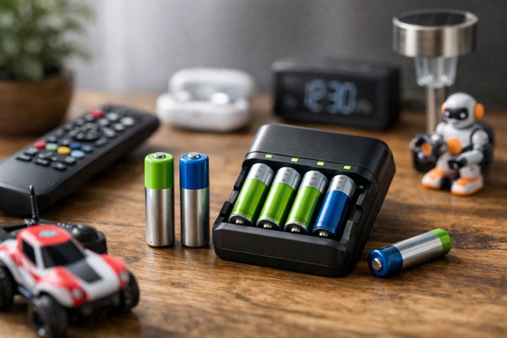 Guide complet des piles rechargeables pour télécommandes, jouets et petits appareils : économies, écologie et choix des meilleures références