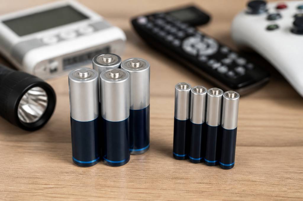 Aa et aaa : différences, usages et choix des piles adaptées